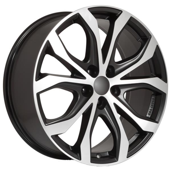 Alutec W10X 8x18 5x108 ET45 Black