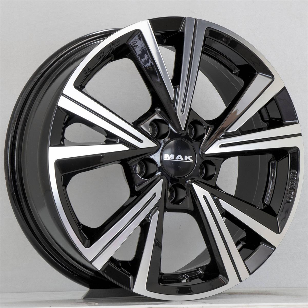 MAK Qvarz 7x17 5x112 ET40 Black