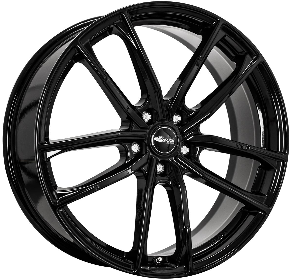 Brock B38 8x18 5x108 ET45 Schwarz