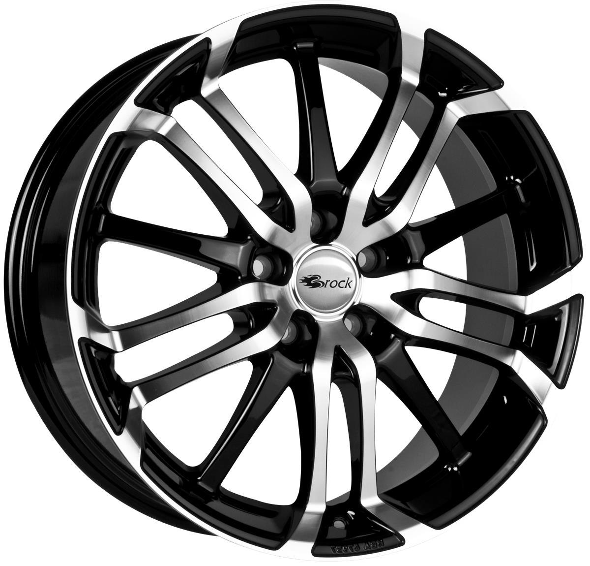 Brock B26 8x18 5x108 ET45 Schwarz