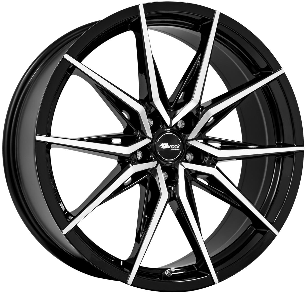 Brock B42 8x18 5x108 ET42 Schwarz