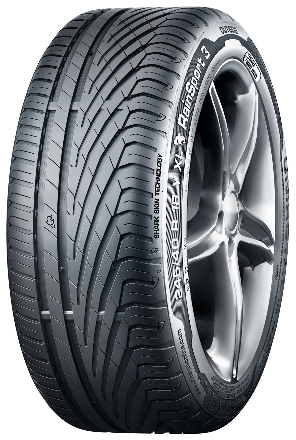 225/50R17 Uniroyal RainSport 3 94W RunFlat