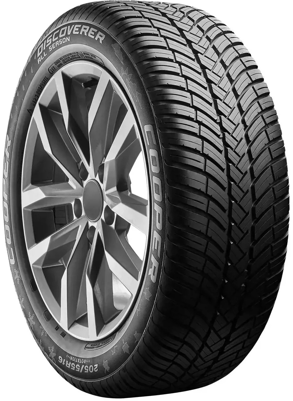 225/55R17 Cooper All Season 101W XL