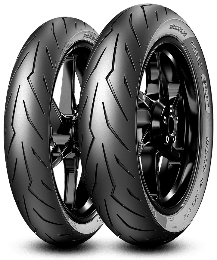 100/80R17 Pirelli Diablo Rosso Sport 52S